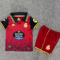25/26 La Coruna Away Kids Soccer Jersey