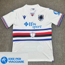 25/26 Sampdoria Away Fans Soccer Jersey