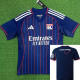 25/26 Lyon Away Fans Soccer Jersey(带广告)