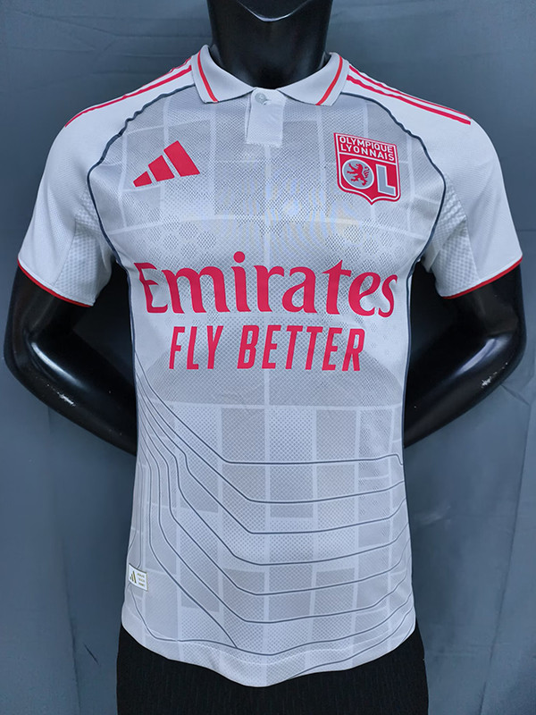 25/26 Lyon Third Player Version Soccer Jersey