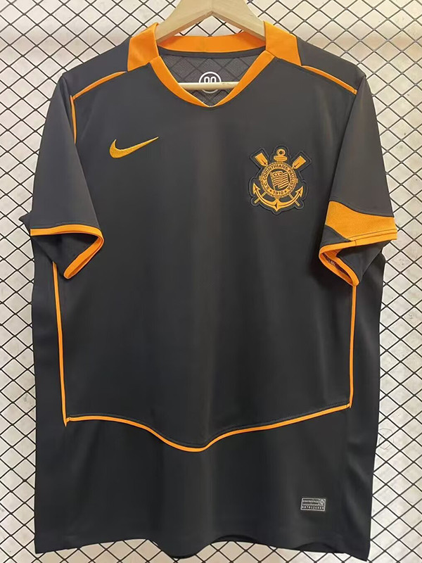 25/26 Corinthians Black Fans Soccer Jersey