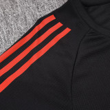 25/26 Marseille Black Player Version Training shirts &Black pants