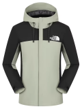 25/26 New THE NORTH FACE  Black&Light Green Hooded Waterproof assault suit#85