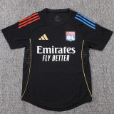 25/26 Marseille Black Player Version Training shirts &Black pants