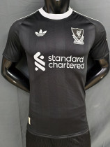 25/26 LIV Ｇoalkeeper Black Player Version Soccer Jersey