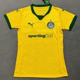 25/26 Palmeiras Yellow Third Women Soccer Jersey女