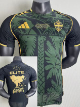 25/26 Al-Ahli Champion Edition Green Player Version Soccer Jersey