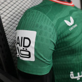 25/26 Ettifaq FC Green Player Version Soccer Jersey