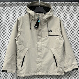 25/26ＡＤ Khaki Thickened Assault  Hooded Windbreaker #H004