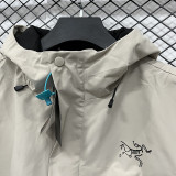 25/26 Archaeopteryx Khaki Thickened Assault  Hooded Windbreaker #H003