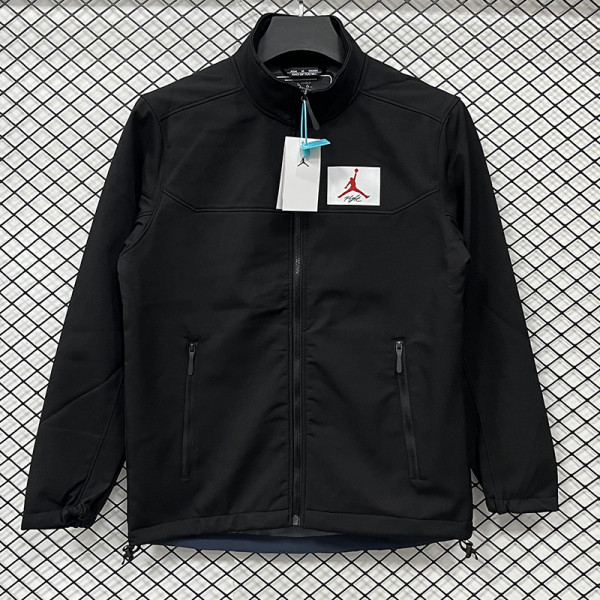 25/26 RK907JD BlackThickened Assault Stand Collar Windbreaker (立领加厚冲锋衣）