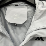 25/26ＡＤ Grey Thickened Assault  Hooded Windbreaker #H004
