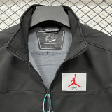 25/26 RK907JD BlackThickened Assault Stand Collar Windbreaker (立领加厚冲锋衣）