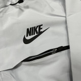 25/26 NK Grey Thickened Assault  Hooded Windbreaker #H001