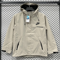25/26 NK Khaki Thickened Assault  Hooded Windbreaker #H001