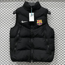 25/26 BAR NK Black Add Cotton  Adult Vest#J3305