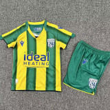 25/26 West Brom Away Kids Soccer Jersey