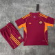 25/26 Roma Home Kids Soccer Jersey