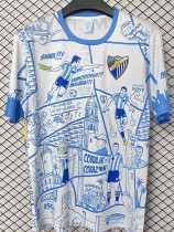 25/26 Málaga CF Special Edition White Fans Soccer Jersey
