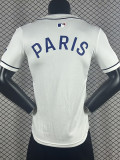 25/26 PSG White Casusl Edition Player Version Baseball jersey球员版　
