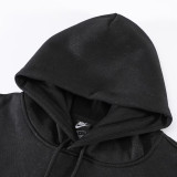 25/26 BAR Snake Pattern Fleece Black Hoody(加绒）