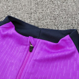 25/26  BAR Purple Player VersionHalf Pull Tracksuit 球员版　
