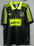 25/26 Live'25 OASIS Black&Green With No25 Tour Soccer Jersey#带25号