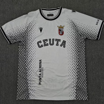 25/26 Ceuta FC White Fans Soccer Jersey