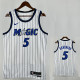 25/26 Magic BANCHERO #5 White Home Top Quality Hot Pressing NBA Jersey