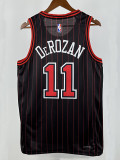 25/26 BULLS DEROZAN # 11 Flying Man Limited Edition Top Quality Hot Pressing NBA Jersey