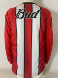 2003/2004 River Plate Home  Long Sleeve(Ｔwo layers)Retro Soccer Jersey两层球衣