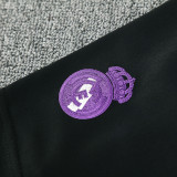 25/26 RMA Black Team Logo Tank top and shorts suit