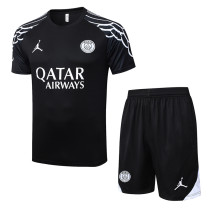 25/26 PSG Jordan Edition Black inkjet Training Short Suit #D25187