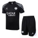 25/26 PSG Jordan Edition Black inkjet Training Short Suit #D25187