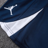 25/26 PSG Jordan Edition Royal Blue inkjet Training Short Suit #D25186