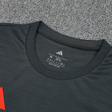 25/26 Bayern Black & Orange Training Short Suit
