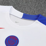 25/26 PSG White Training Short Suit