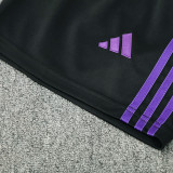 25/26 RMA Black Team Logo Tank top and shorts suit