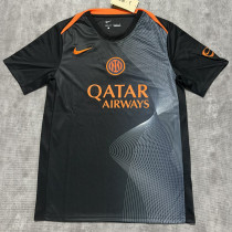 25/26  INT Black Pre Ｍatch Training shirt