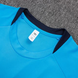 25/26 Grêmio Lake Blue Tank top and shorts suit#D25172
