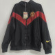25/26 Man Utd Black  Embroidery Retro windbreaker