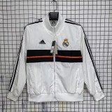 25/26 RMA White Embroidery Retro Windbreaker