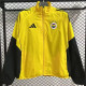 25/26 Fenerbahce Yellow Retro Embroidery windbreaker