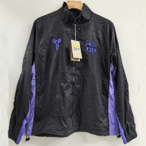 25/26 BAR Black Snakeskin Embroidery windbreaker