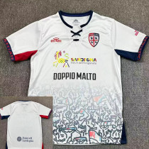 25/26 Cagliari Away Fans Soccer Jersey