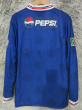 1997/1998 Cruz Azul Home Long Sleeve Retro Soccer Jersey