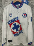 1997/1998 Cruz Azul Away Long Sleeve Retro Soccer Jersey