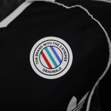 25/26Ｃlover Leisure Editio Black Fans Soccer Jersey