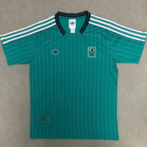 25/26 LIV Leisure Edition Green Fans Soccer Jersey