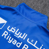 25/26 Al Hilal Blue Half Pull Tracksuit #B5100(半拉链)